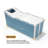 Portable Bathtub with Lid