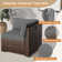 2 Piece Rattan Sectional Seating Group With Table