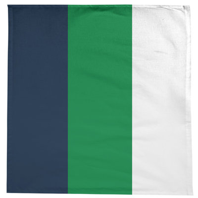 Nappe mélange de coton à rayures South Bend