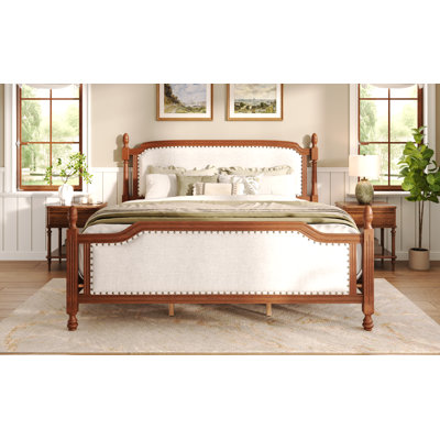 Lit plateforme tapissier Aveloire Classic