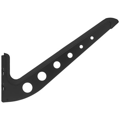 4 Horizontal Surfboard Wall Mount Rack For Storage And Display, Adjustable Height Metal Board Stand Organizer Snowboards, Kiteboards, Shortboard, Skis, 100 Lbs Weight Capacity, Black Q235 Steel,