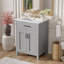 Ensemble de meuble-lavabo avec lavabo en céramique