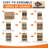 Your Personal Indoor Wellness Pod Infrared Sauna for 2 Person, Low EMF 1463W/110V Hemlock Wood Sauna with Tourmaline Foot Warmer, 7-Color Light Therapy, Salt Crystal Bricks, Easy Assembly – Compact Indoor Spa 47.2"x34.2"x70.9"