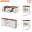 Ensemble de tables basses 4 pièces Bonetta