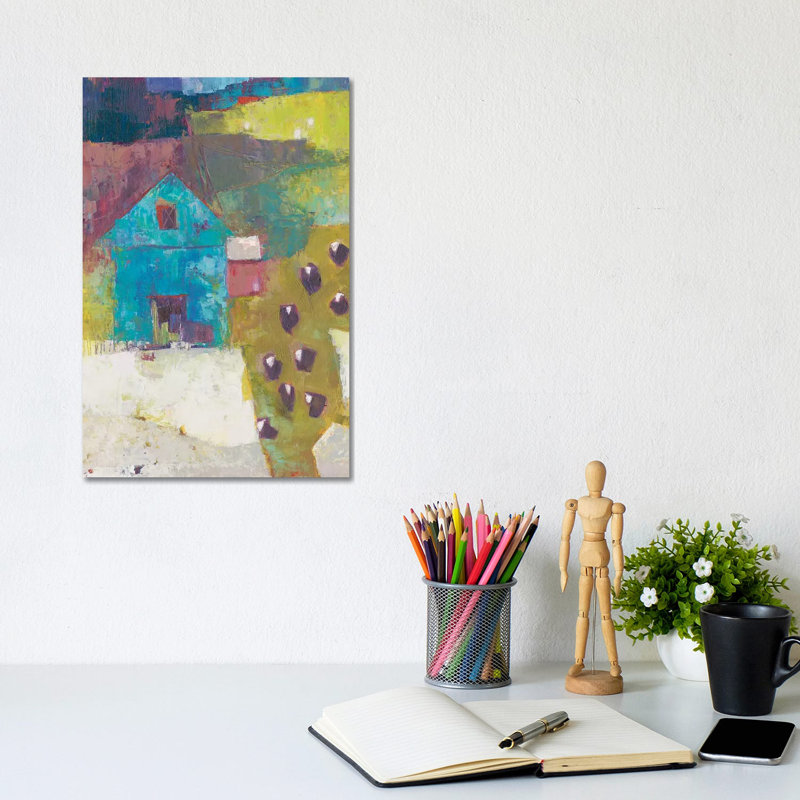 Cloverton Barn 1 Piece Wrapped Canvas Painting, 30.48cm H x 20.32cm W 1.9cm D