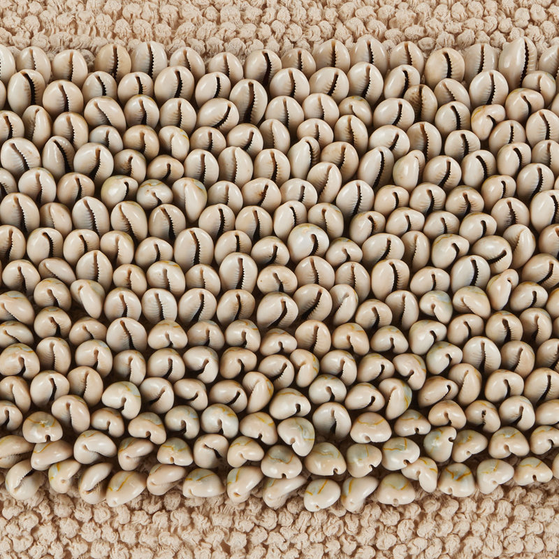 Coastal Breeze Cowrie Pillow Cover & Insert