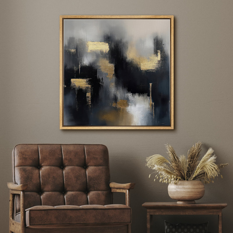 Reproduction d'art encadrée sur toile encadrée pour décoration de salon, Naturel, H 16,8 po x l 16,8 po