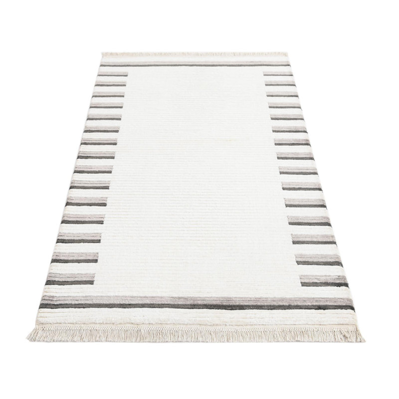Tapis ivoire Indira