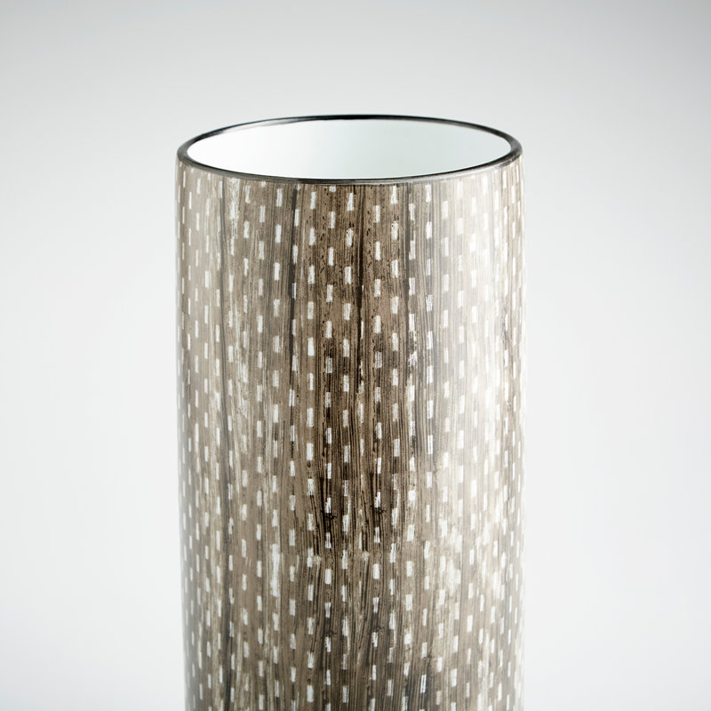 Atacama Ceramic Table Vase, 15.5" H x 6.5" W x 6.5" D
