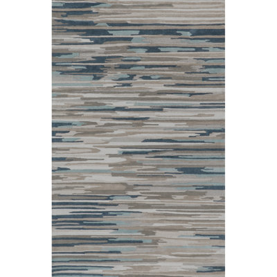Aspen Hand-Tufted Indoor Rug Abstract Stripe