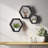 Lashundra 3 Piece Hexagon Floating Shelf