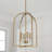 Kryno 4 - Light Dimmable Lantern Square / Rectangle Chandelier-2138580049
