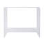 Solara 36 in. W Rectangular Acrylic Desk