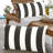 Bridger Striped Sunbrella® Outdoor Reversible Throw Pillow-22407125-56617539