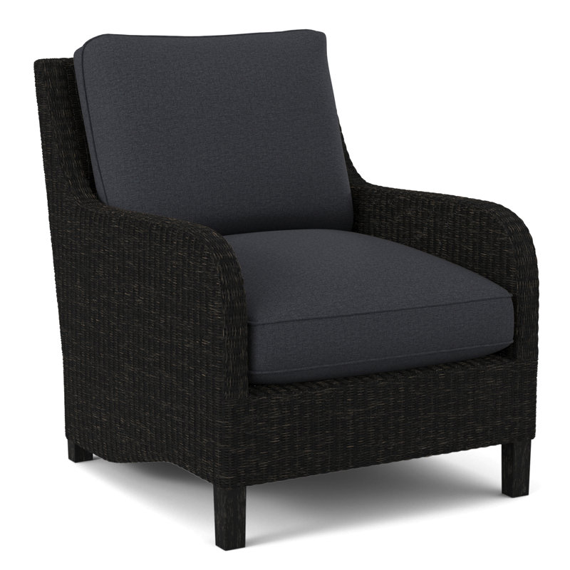 Gibraltar Armchair, Stone Crypton Performance; 0884-83, Antique Black