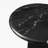 Kielle Marble Top Round End Table with Pedestal Base Versatile Color Option Small Space End Tables for Living Room-984235139-984235138