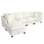 Canapé modulaire rembourré avec repose-pieds amovible U-Style-121104587