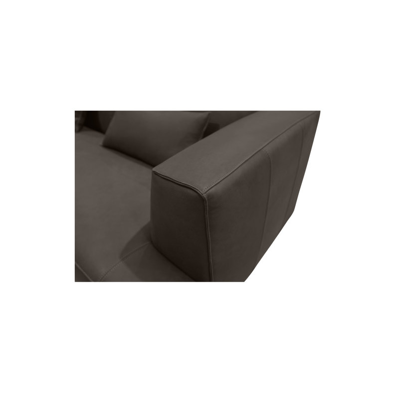 Julian L-Shaped Sectional Deep Brown, Deep Brown