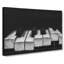 Broken Piano Keys Abstract Painting - Wrapped Canvas-56654787