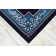 Tapis bleu marine Ramsel