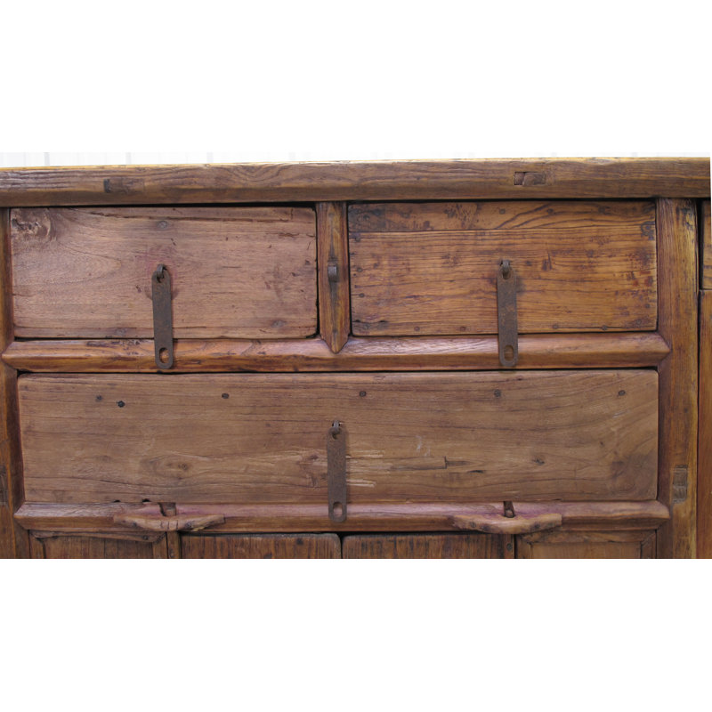 3 Drawer Poplar Sideboard