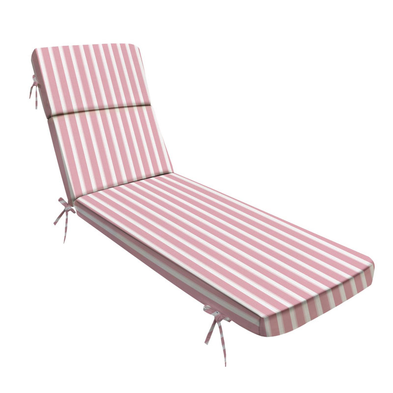 Coussin de patio pour l'extérieur Peenoke 3 po pour la Saint-Valentin