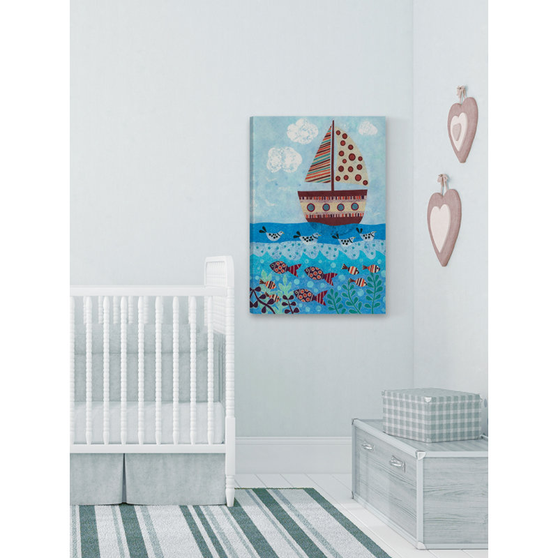 Pellegrini, reproduction de voile sur toile tendue, H 30 po x l 20 po x P 1,5 po