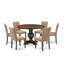 Ensemble de table de salle à manger 7 pièces 7 pièces-753556032-753556033