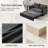 59.5Inch Pull Out Sofa Bed-1674922543