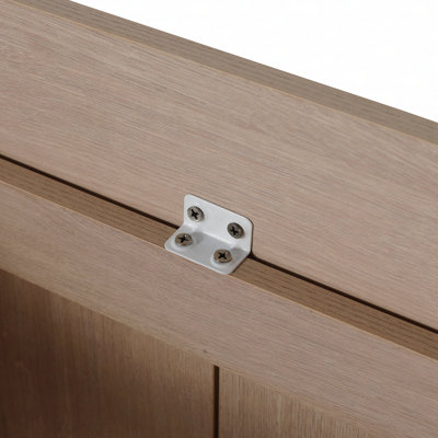 Meuble-lavabo autoportant de 24 po avec 2 portes d'armoire à fermeture en douceur ((Kd-Packing), seulement meuble-lavabo sans comptoir