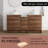 Dhimitra 59.2 " W Freestanding Standard 2 Double Vanity Bathroom Vanity With Stone Top