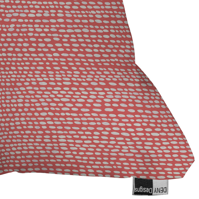 Coussin décoratif Jacqueline Maldonado, 16 po x 16 po, Cayenne