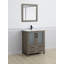  Ensemble de meuble-lavabo simple 30 "avec miroir-106870386