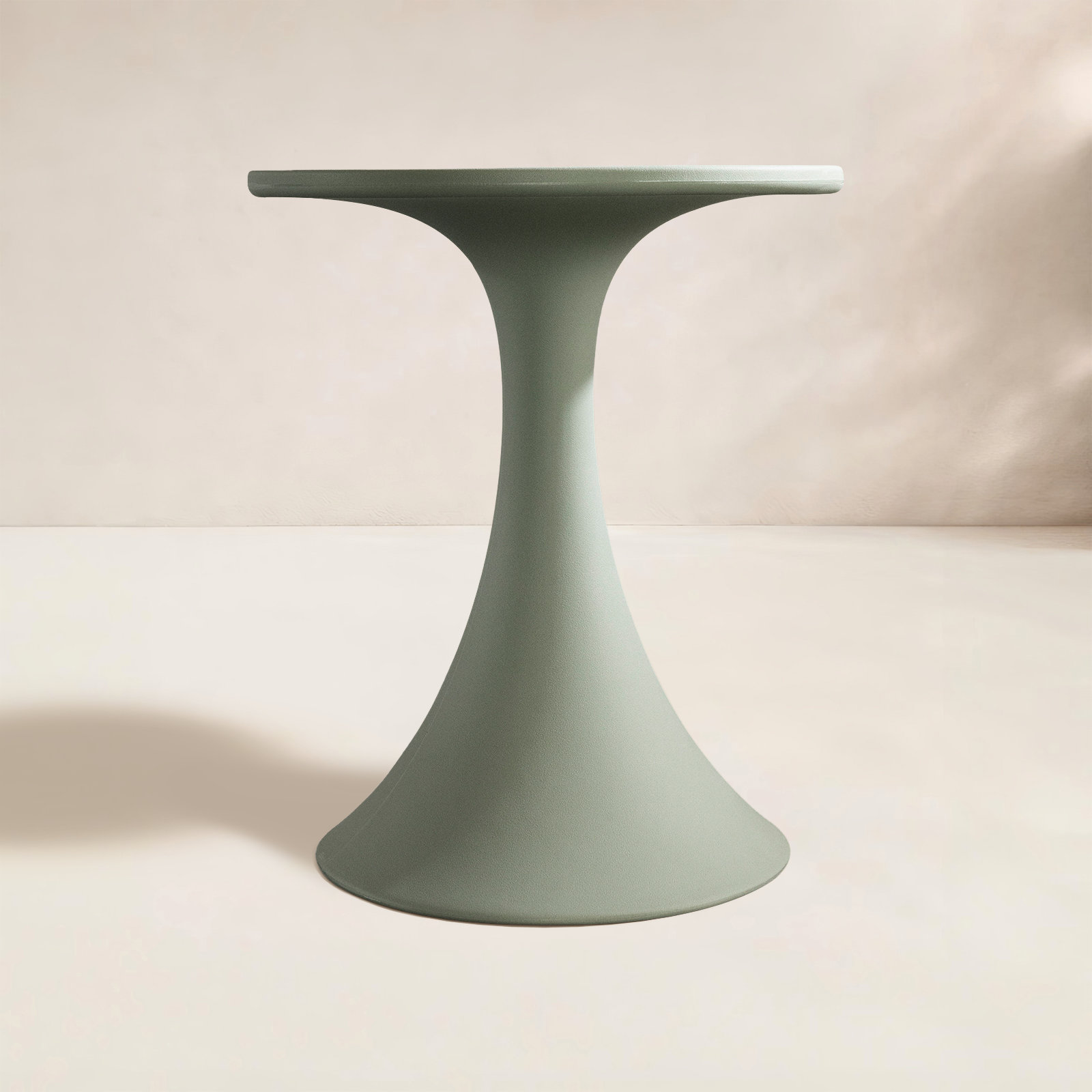 Dalya 24'' Outdoor Bistro Table, White