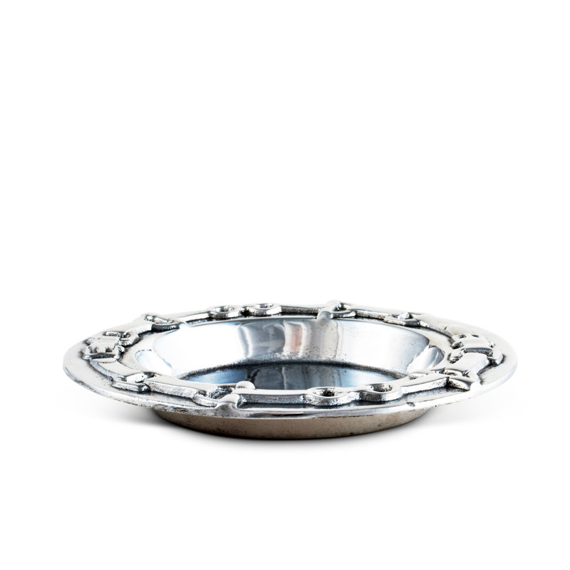 Equestrian Aluminum Round Coaster
