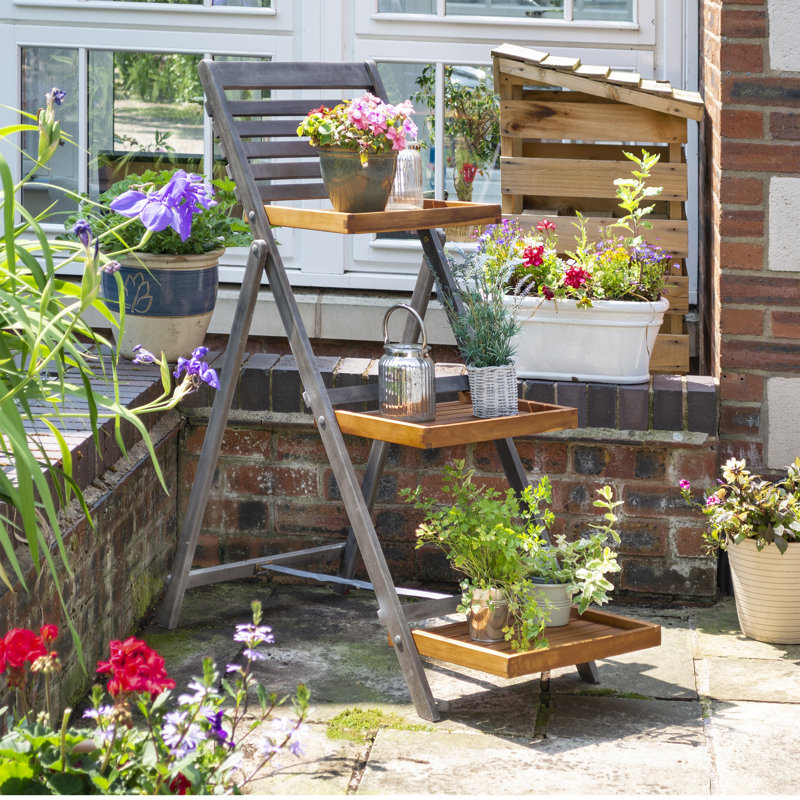  1 Piece Wood Vertical Garden, 121cm H x 50cm W x 103cm D