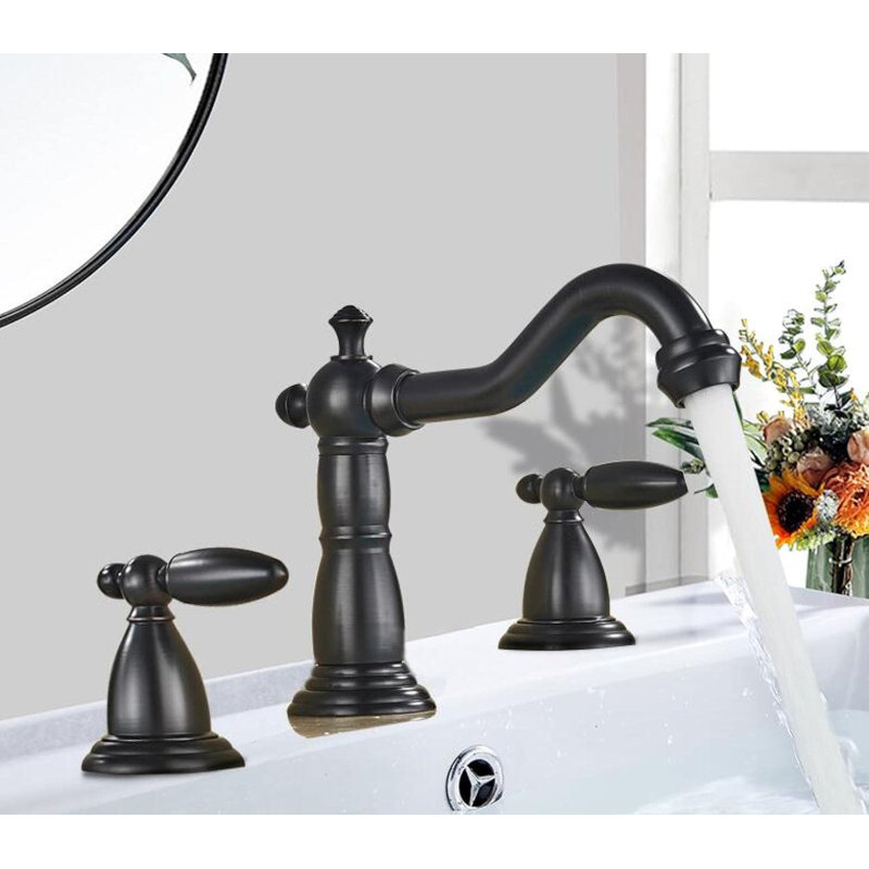 Clayborne Two Handle Oil Rubbed Bronze Faucet