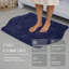 Ensemble de tapis de bain 4 pièces avec couvercle Waterford, séchage rapide, tapis lavables à la machine, absorbant-1570171509