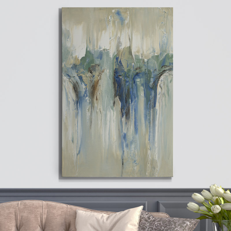 «Melting I», reproduction sur toile tendue, H 40 po x l 30 po x P 1 po