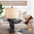 24.5" Modern Resin Table Lamp with 3-Way Dimmable USB+Type-C Pre-Assembled Shade for Living Room Bedroom-314853827