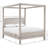 Salina Linen Textured Fabric Upholstered Bed-1559567301-1559567296