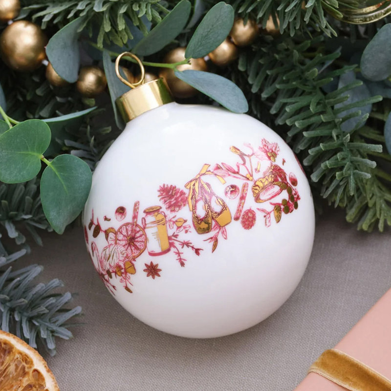 6cm Porcelain China Bauble