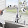 WOWOW Kitchen Faucet with Soap Dispenser