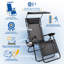 SUNMER Sun Lounger Garden Chairs With Canopy