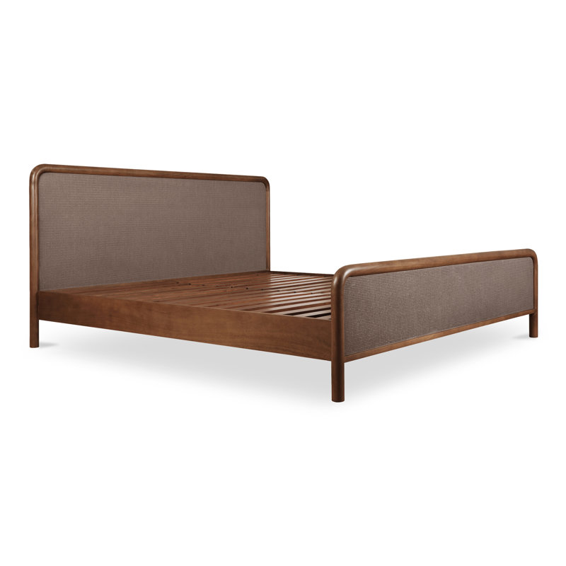 Rye Bed Warm Brown, King