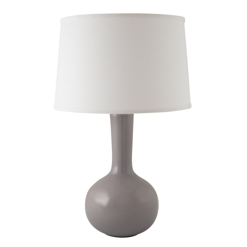 Lampe de table 26 po Guidi, Gris Swanky brillant