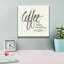 «Coffee Sayings IV» par Chris Paschke, estampe numérique sur toile-706045250