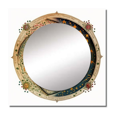 Fantazia - Modern Geometric Large Square Mirror For Wall Art Decor