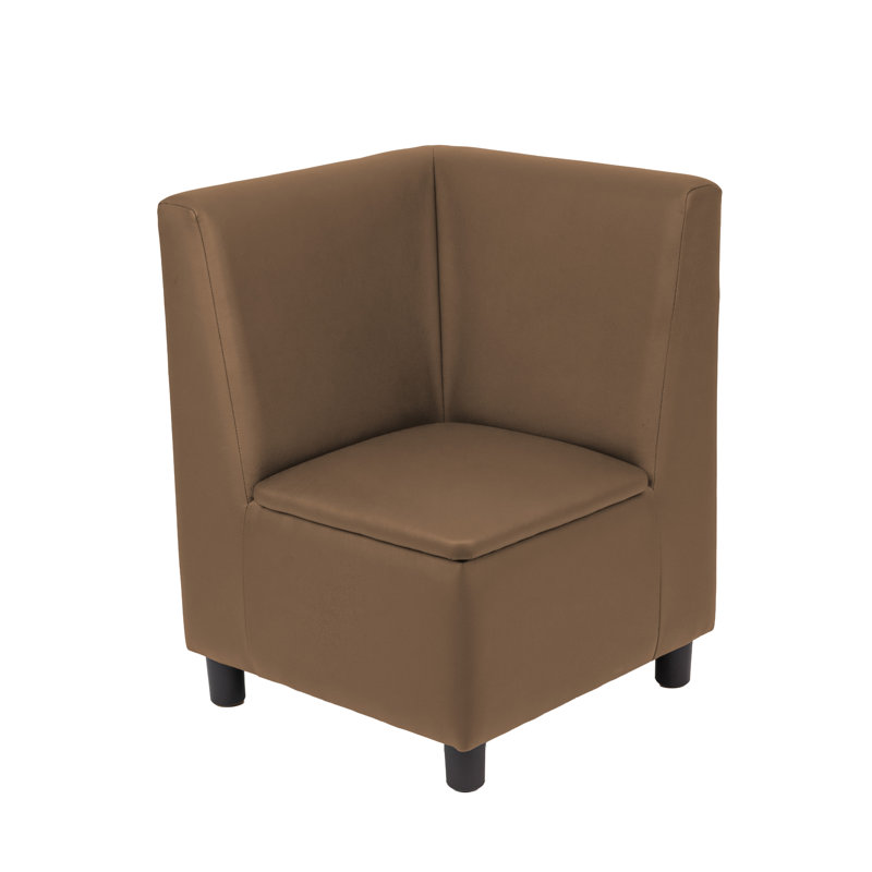 Kid Comfort Collective Modular Corner Chair - Chocolate, Chocolate