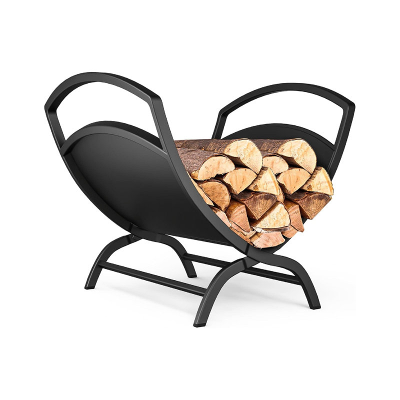 40.5cm W Metal Log Rack